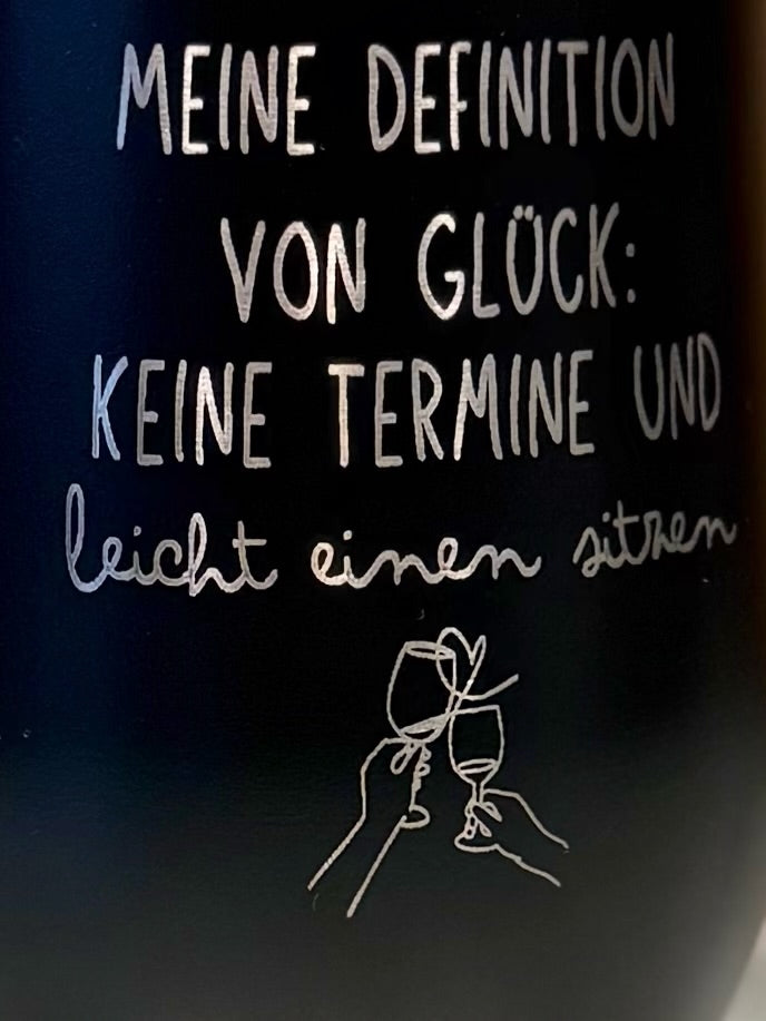 Thermobecher “Meine Definition von Glück” – Dein perfekter Begleiter für Wein, Aperol & Kaffee! 🍷☕🥂